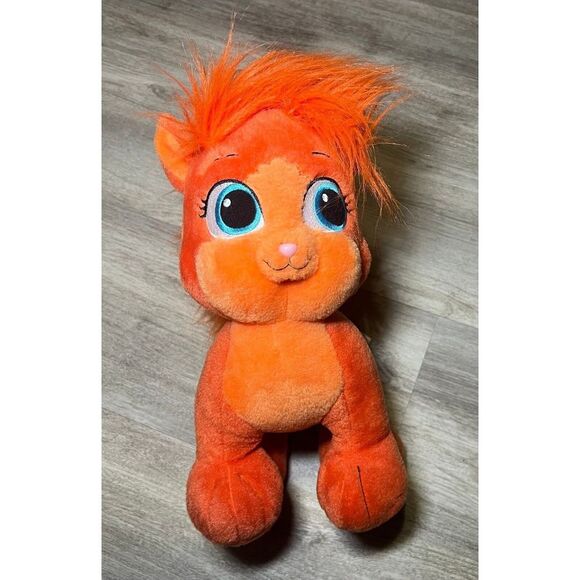 Build A Bear Plush Disney Palace Pets‎ Ariel's Pet Orange Treasure Kitty Cat - Picture 4 of 6